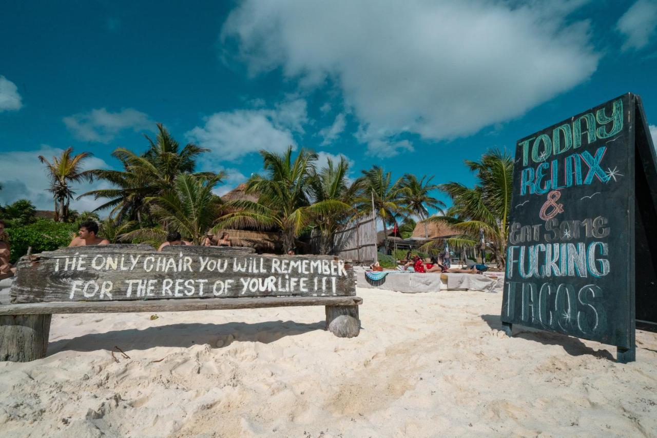 Cabanas La Eufemia Tulum Exteriér fotografie